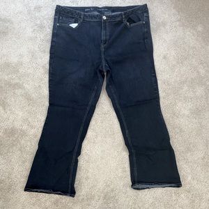 Denim bootcut jeans
